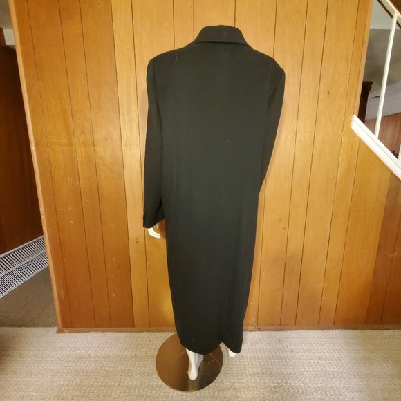 New York Jones Vintage Wool Trench Coat Women's Size 16 - Picture 4 of 7